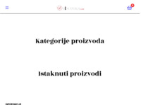 Frontpage screenshot for site: Vinoteka Bonum, Koprivnica (http://www.vinoteka.com/)