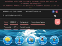 Frontpage screenshot for site: (http://www.pinnanobilis.hr)