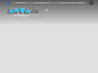 Frontpage screenshot for site: AQUAdac d.o.o. Automatika (http://www.aquadac.com/)