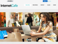 Frontpage screenshot for site: Internet caffe Net Com (http://www.netcom.1hwy.com/)