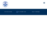 Frontpage screenshot for site: (http://www.ak-rijeka.hr)