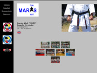 Frontpage screenshot for site: Karate klub Mars (http://www.kkmars.hr/)