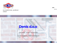 Frontpage screenshot for site: (http://www.denis.hr)