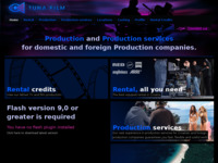 Frontpage screenshot for site: (http://www.tuna-film.hr)