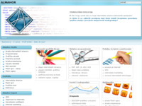 Frontpage screenshot for site: Studio za web dizajn (http://www.almahor.com)