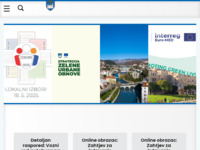 Frontpage screenshot for site: (http://www.crikvenica.hr)