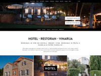 Frontpage screenshot for site: Hotel Boškinac (http://www.boskinac.com/)