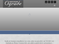 Frontpage screenshot for site: (http://www.agroturizam-ograde.hr/)