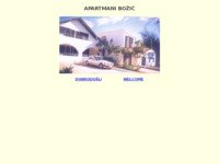 Frontpage screenshot for site: Vir - Apartmani Božić (http://free-zd.htnet.hr/bozic)