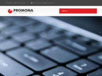 Frontpage screenshot for site: Promona d.o.o. informatički sustavi, Split (http://www.promona.hr/)