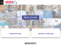 Frontpage screenshot for site: Hrvatski savez za skokove u vodu (http://www.skokovi.hr/)