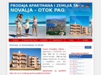 Frontpage screenshot for site: (http://prodaja-apartmana.info/)