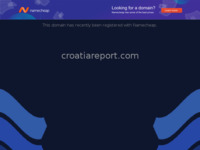 Frontpage screenshot for site: (http://www.croatiareport.com)