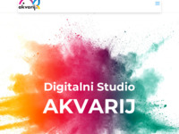 Frontpage screenshot for site: digitalni studio (http://www.akvarij.hr)