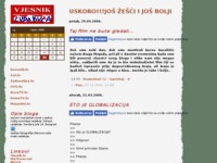 Frontpage screenshot for site: (http://ludakucavjesnik.blog.hr)