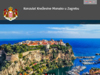 Frontpage screenshot for site: Konzulat Kneževine Monako (http://www.monaco.hr/)