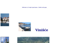 Frontpage screenshot for site: (http://free-st.htnet.hr/apartmani-vinisce)