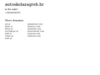 Frontpage screenshot for site: (http://www.autoskolazagreb.hr)