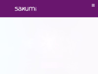 Frontpage screenshot for site: Saxum biro (http://www.saxum-biro.hr/)