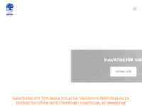 Frontpage screenshot for site: (http://www.ravago.hr/)