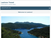 Frontpage screenshot for site: Lastovo - turistički vodič (http://www.lastovotravel.com)