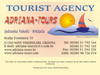 Frontpage screenshot for site: Adriana-tours (http://www.adriana-tours.hr)