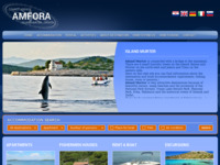 Frontpage screenshot for site: (http://www.murter-amfora.com/)