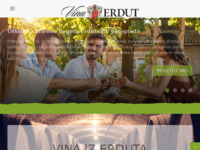 Frontpage screenshot for site: IPK Erdutski vinogradi d.o.o. (http://www.erdutski-vinogradi.hr/)