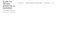 Frontpage screenshot for site: (http://www.sveti-petar.hr)