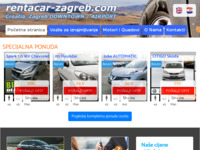 Frontpage screenshot for site: (http://www.carrental-croatia.com)