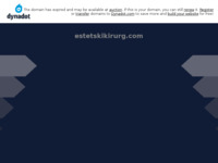 Frontpage screenshot for site: Klinika za estestku kirurgiju (http://www.estetskikirurg.com/)
