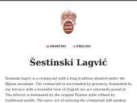 Frontpage screenshot for site: (http://www.sestinski-lagvic.hr/)
