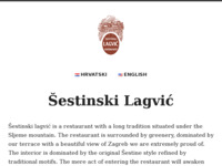 Slika naslovnice sjedišta: Restaurant Šestisnki Lagvić (http://www.sestinski-lagvic.hr/)