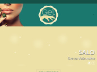 Frontpage screenshot for site: Salon za njegu ruku i prodaja materijala za ugradnju noktiju (http://www.gel.hr/)