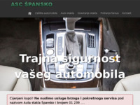 Frontpage screenshot for site: ASC Špansko (http://www.as-c.hr/)