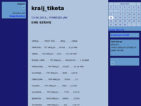 Frontpage screenshot for site: (http://kralj.blog.hr/)