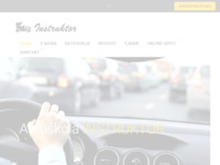 Frontpage screenshot for site: Instruktor d.o.o. (http://www.instruktor.hr/)