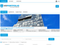 Frontpage screenshot for site: Hrvatski otvoreni investicijski fondovi (http://www.hrportfolio.com/)