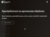 Frontpage screenshot for site: Sygma d.o.o. oprema sa škole (http://www.sygma.hr/)