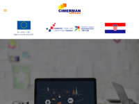 Frontpage screenshot for site: Cimerman Software (http://www.cimermansoftware.hr/)