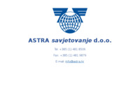 Frontpage screenshot for site: (http://www.astra.hr/)