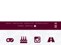 Frontpage screenshot for site: (http://www.hotel-djakovo.hr)
