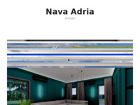Frontpage screenshot for site: (http://www.navaadria.hr)