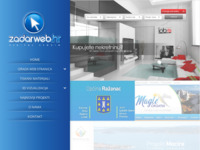 Frontpage screenshot for site: Zadarweb (http://www.zadarweb.hr/)