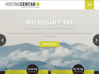 Frontpage screenshot for site: Hosting Centar (http://www.hostingcentar.com/)