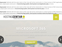 Frontpage screenshot for site: Hosting Centar (http://www.hostingcentar.com/)