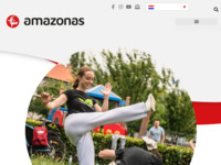 Frontpage screenshot for site: Udruga Capoeira Regional Zagreb (http://www.amazonas.hr/)