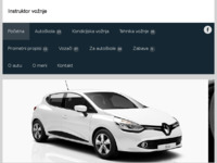 Frontpage screenshot for site: Instruktor vožnje (http://www.instruktor-voznje.com.hr/)