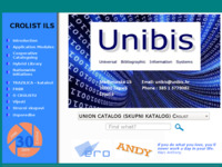 Frontpage screenshot for site: (http://www.unibis.hr/)