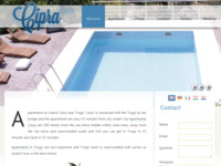 Frontpage screenshot for site: (http://www.apartmentsciovo.com)